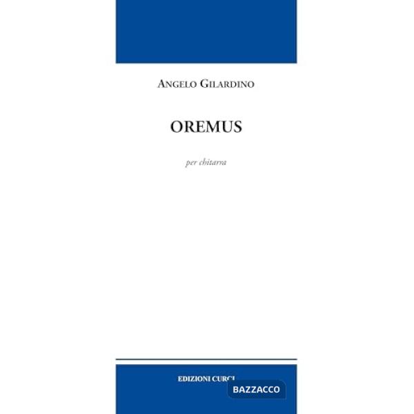 Oremus. Partitura