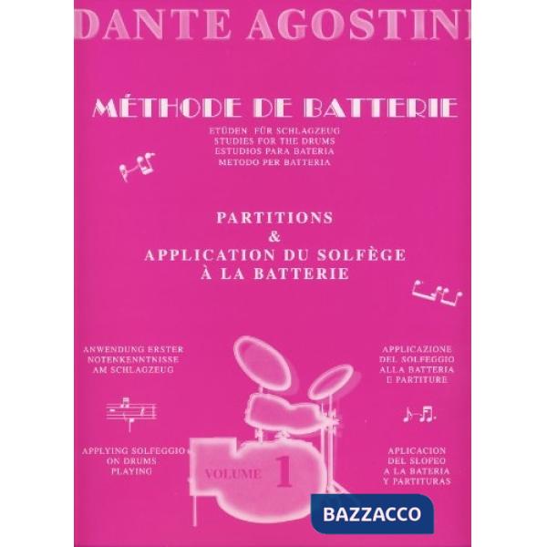 Méthode de batterie. Per la Scuola media. Vol. 1