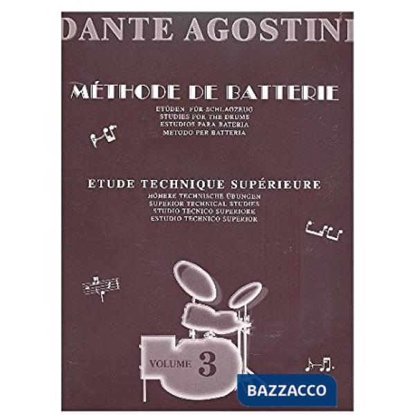 Méthode de batterie. Vol. 3