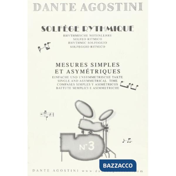 Solfège rythmique. Vol. 3