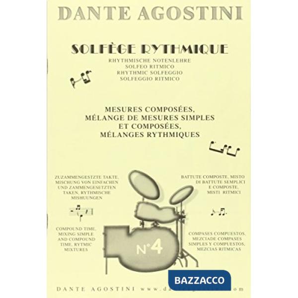 Solfège rythmique. Vol. 4