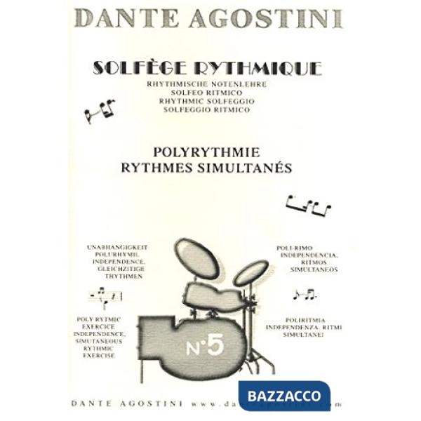 Solfège rythmique. Vol. 5