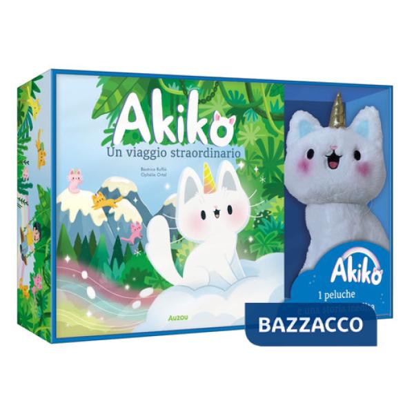 Akiko. Un viaggio straordinario. Ediz. a colori. Con peluche