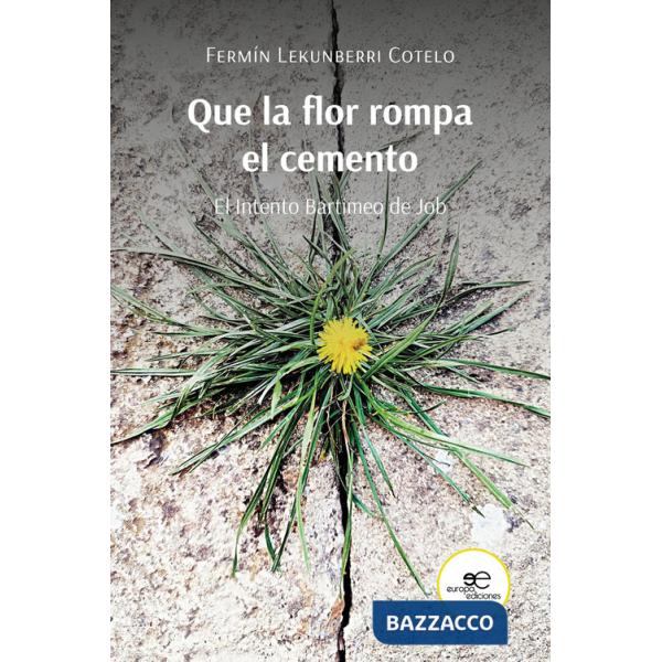 Que la flor rompa el cemento. El intento Bartimeo de Job
