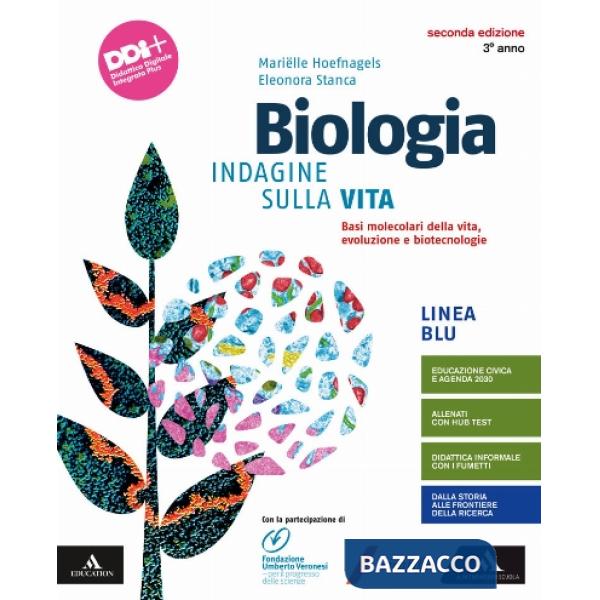 BIOLOGIA INDAGINE VITA 2A ED. BLU 3 ANNO PLUS