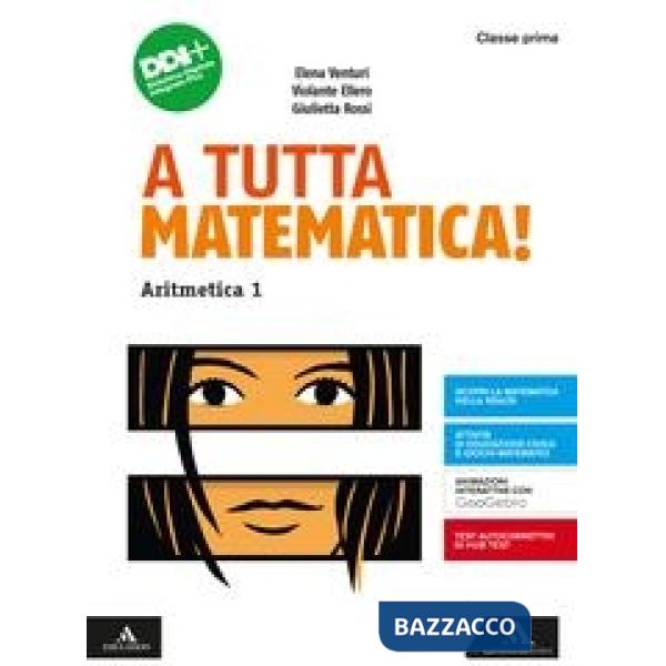 A TUTTA MATEMATICA! 1 ARITMETICA + GEOMETRIA + QUADERNO + STRUMENTI ES