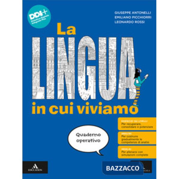 LINGUA IN CUI VIVIAMO-QUADERNO