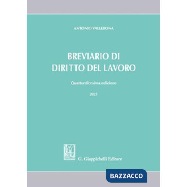 Breviario di diritto del lavoro