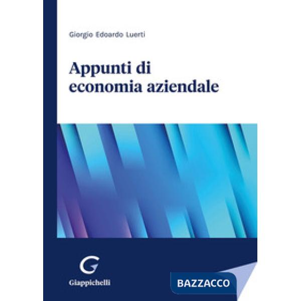 Appunti di economia aziendale