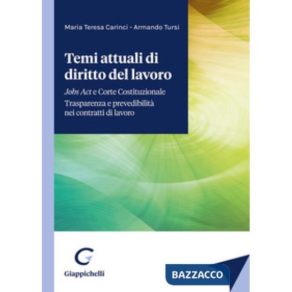 Temi attuali di diritto del lavoro