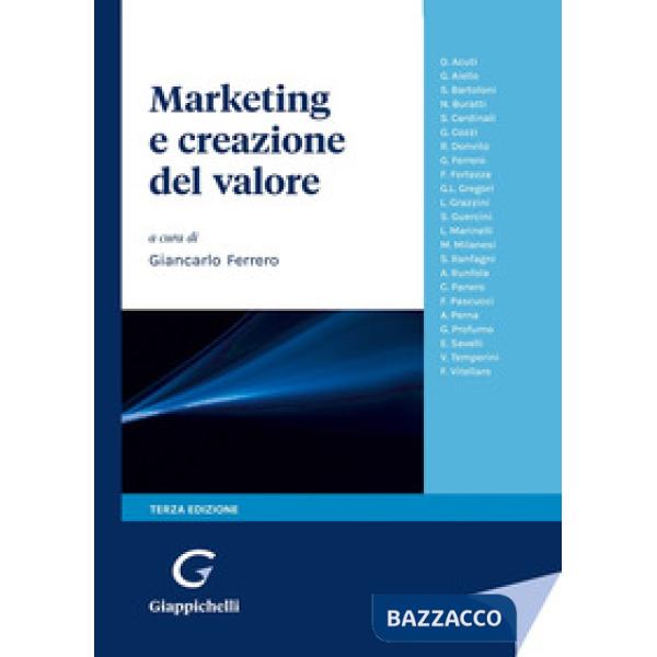 Marketing e creazione del valore