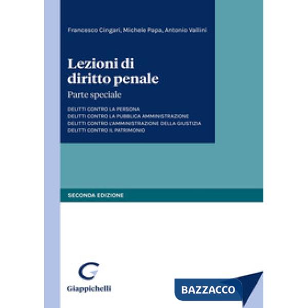 Lezioni di diritto penale