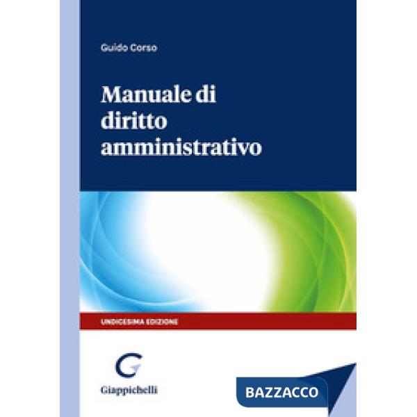 Manuale di diritto amministrativo