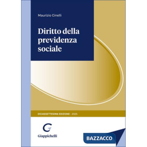 Diritto della previdenza sociale