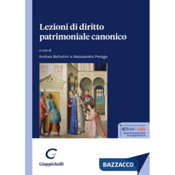 Lezioni di diritto patrimoniale canonico