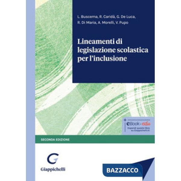 Lineamenti di legislazione scolastica per l'inclusione