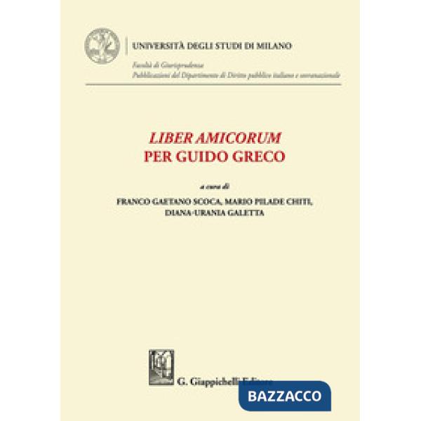 Liber Amicorum per Guido Greco