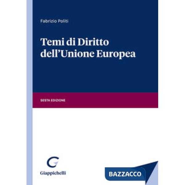 Temi di diritto dell'Unione Europea