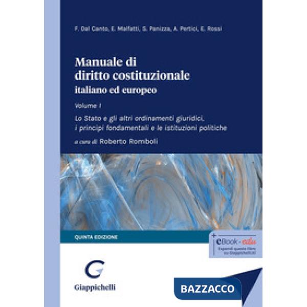Manuale di diritto costituzionale italiano ed europeo