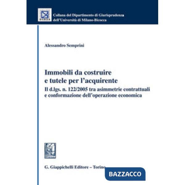 Immobili da costruire e tutele per l'acquirente