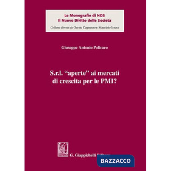 S.r.l. «aperte» ai mercati di crescita per le PMI?