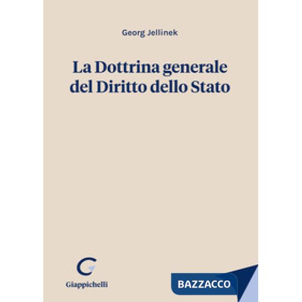 La Dottrina generale del Diritto dello Stato