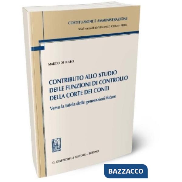 FUNZIONI CONTROLLO CORTE DEI CONTI