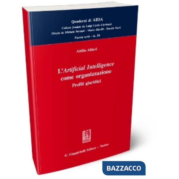 ARTIFICIAL INTELLIGENCE ORGANIZZAZIONE