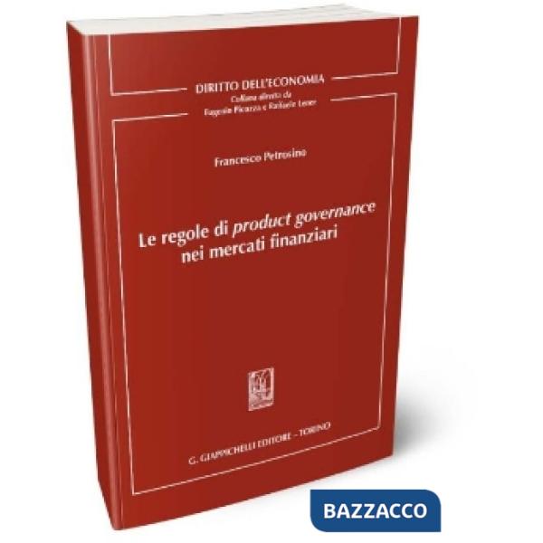 REGOLE DI PRODUCT GOVERNANCE