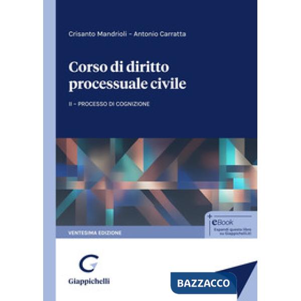Corso di diritto processuale civile