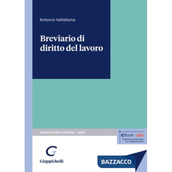 Breviario di diritto del lavoro