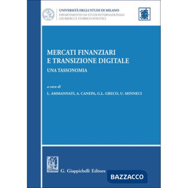 Mercati finanziari e transizione digitale. Una tassonomia