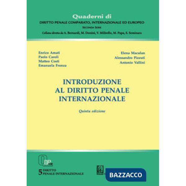 Introduzione al diritto penale internazionale