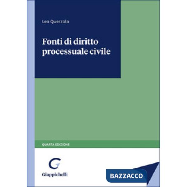 Fonti di diritto processuale civile