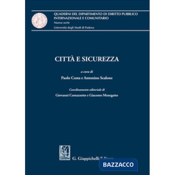 Città e sicurezza
