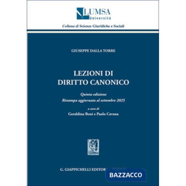 Lezioni di diritto canonico