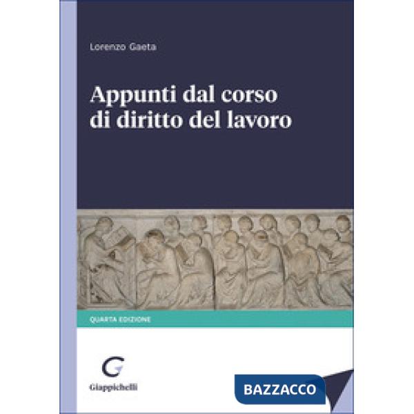 Appunti dal corso di diritto del lavoro
