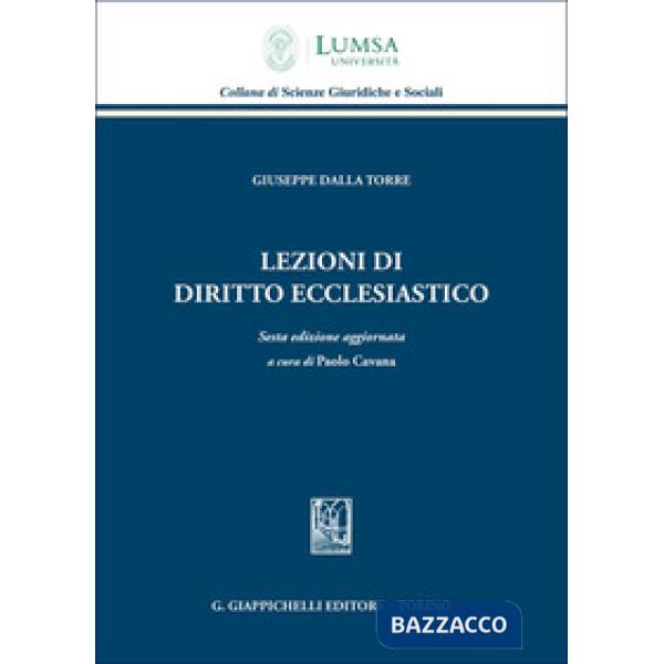 Lezioni di diritto ecclesiastico