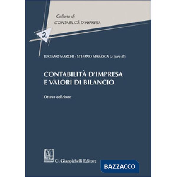 Contabilità d'impresa e valori di bilancio