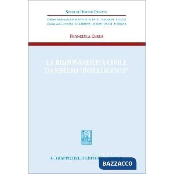 RESPONSABILITA' CIVILE SISTEMI INTELL.