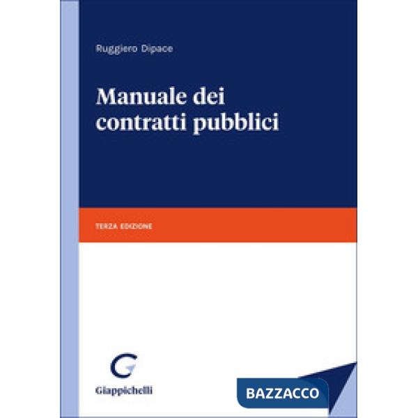 Manuale dei contratti pubblici
