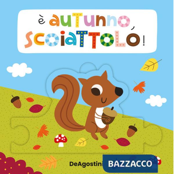 È autunno, scoiattolo! Libro puzzle. Ediz. a colori