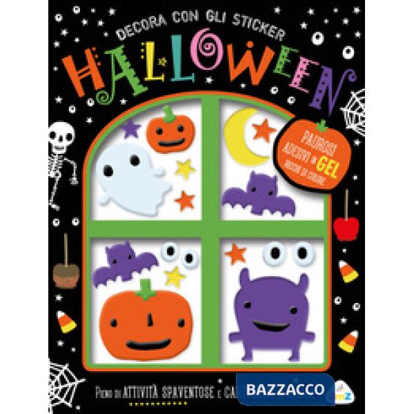 Decora con gli sticker. Halloween. Ediz. a colori. Con adesivi in gell