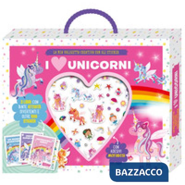Unicorni. La mia valigetta creativa con gli sticker
