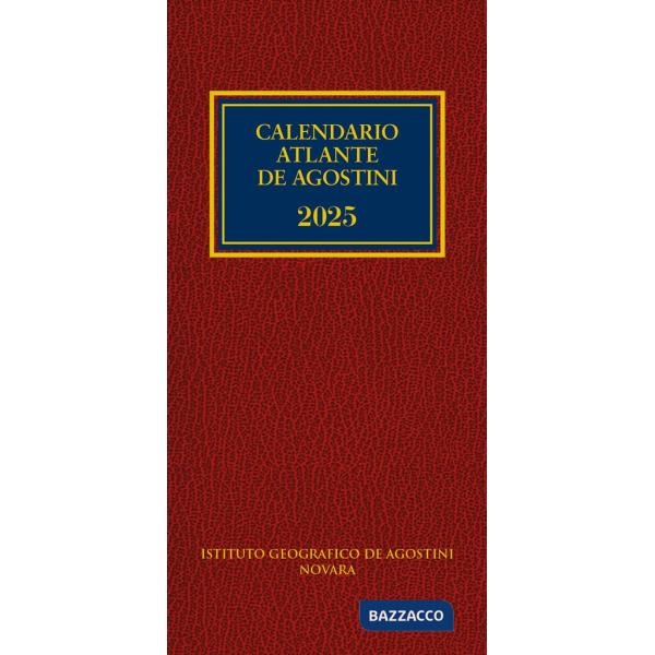 Calendario atlante De Agostini 2025