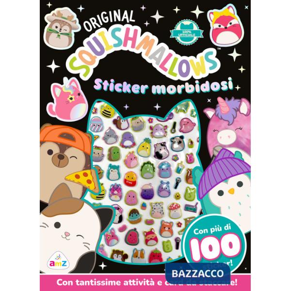 Squishmallows. Sticker morbidosi. Ediz. a colori. Con 8 cartoncini soft touch. Con Adesivi