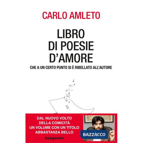 Libro di poesie d'amore che a un certo punto si è ribellato all'autore