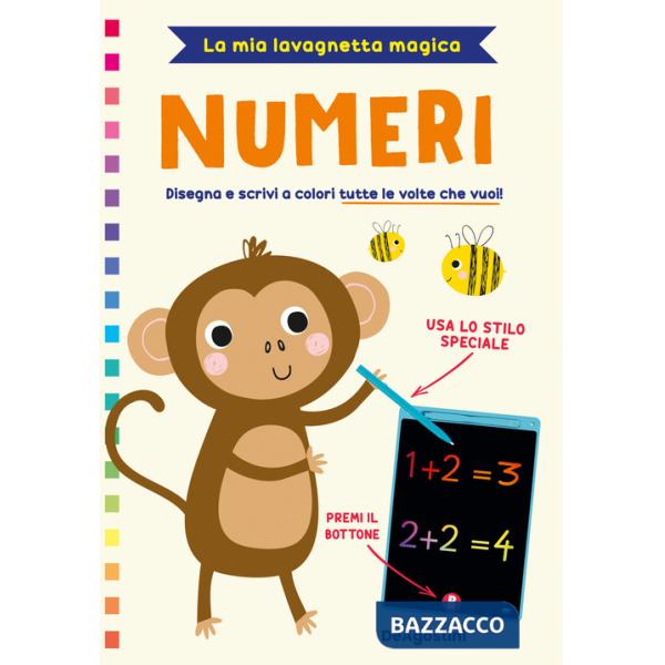 Numeri. La mia lavagnetta magica. Con lavagnetta