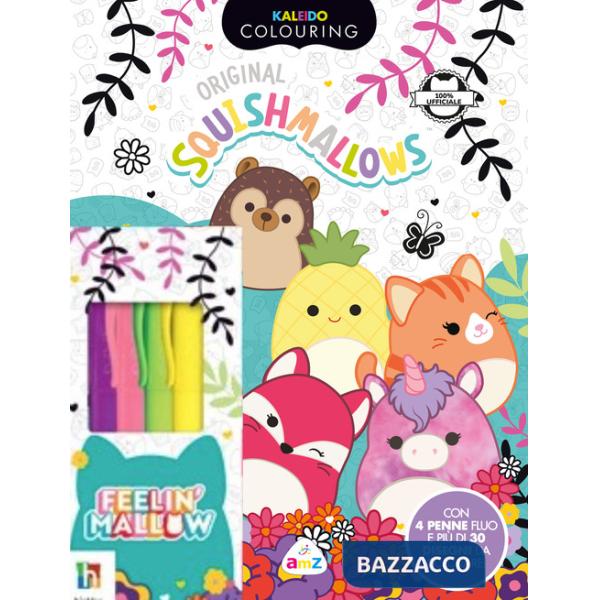 Squishmallows. Caleido colouring. Ediz. illustrata. Con 4 pennarelli