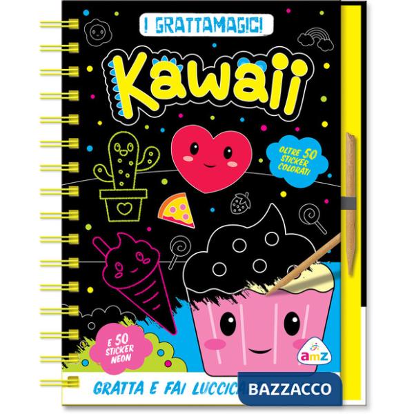 Kawaii neon. I grattamagici. Ediz. a colori. Con stilo